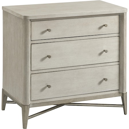 3-drawer Nightstand