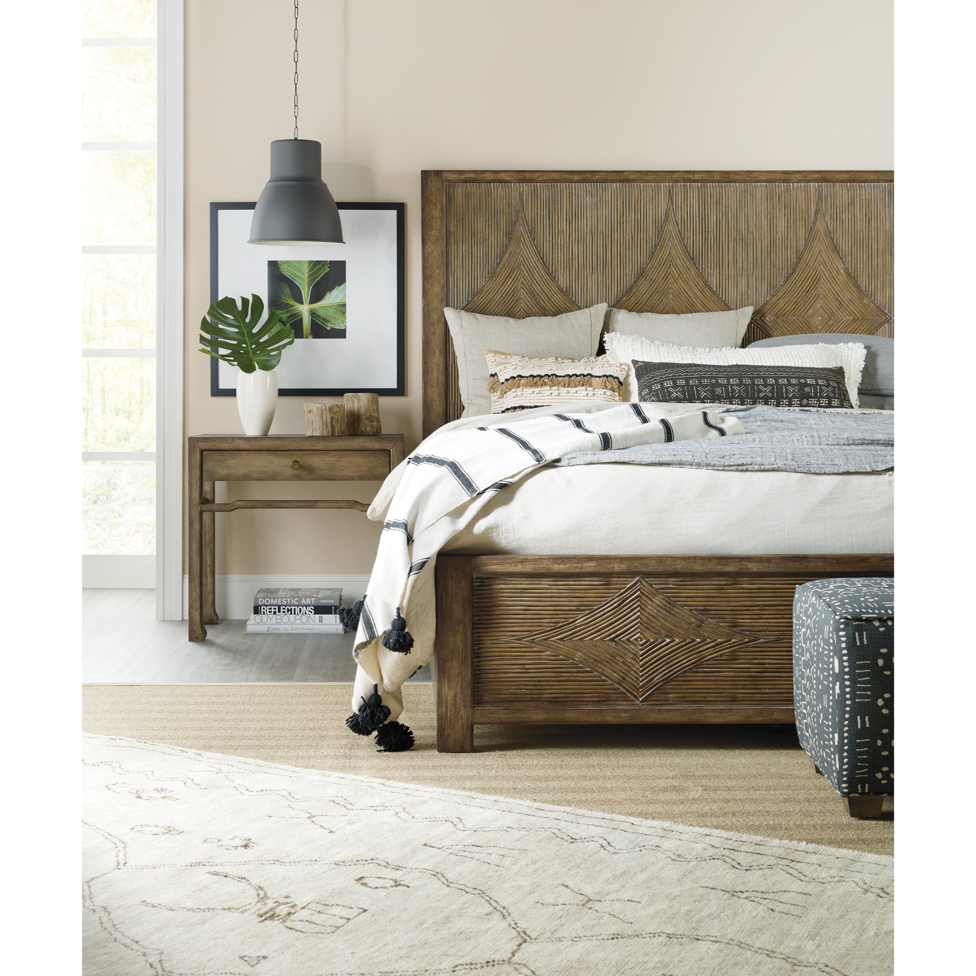 Hooker Furniture Sundance California King Panel Bed