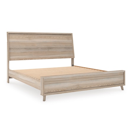 King Panel Bed