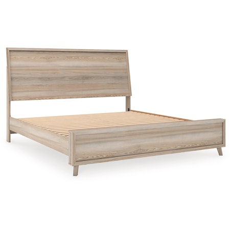 King Panel Bed