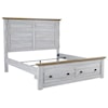 Signature Design by Ashley Haven Bay King Panel Storage Bed