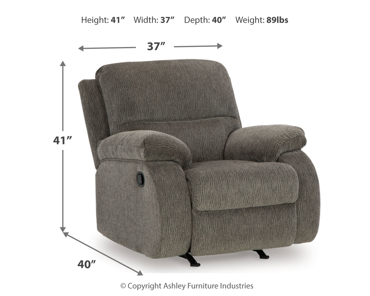 Signature Design by Ashley Scranto Reclining Loveseat And Recliner