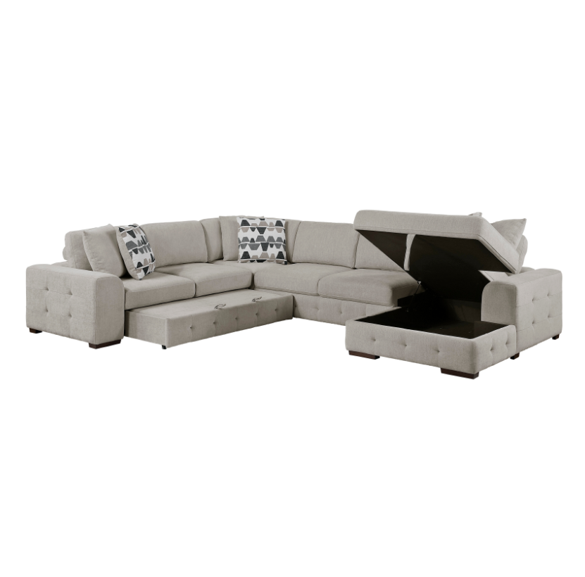 4-Piece Sectional Sofa