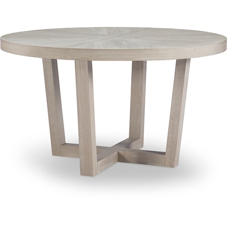 Contemporary Extension Pedestal Table