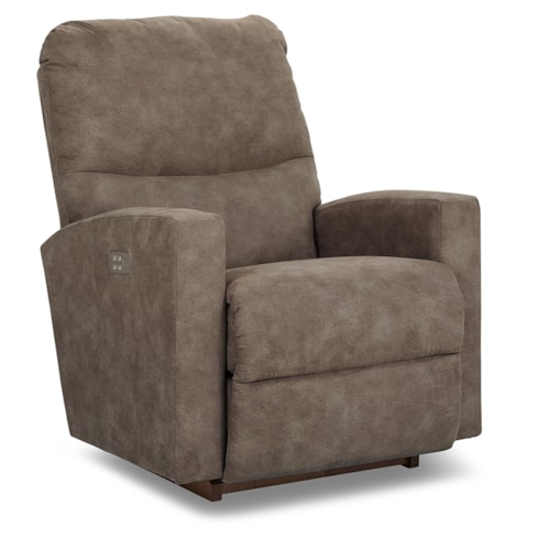 Contemporary Power Rocking Recliner