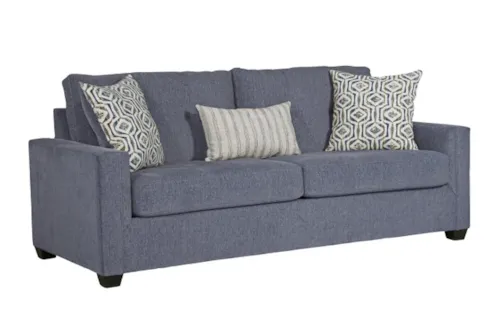 Transitional 3-Throw Pillow Sofa