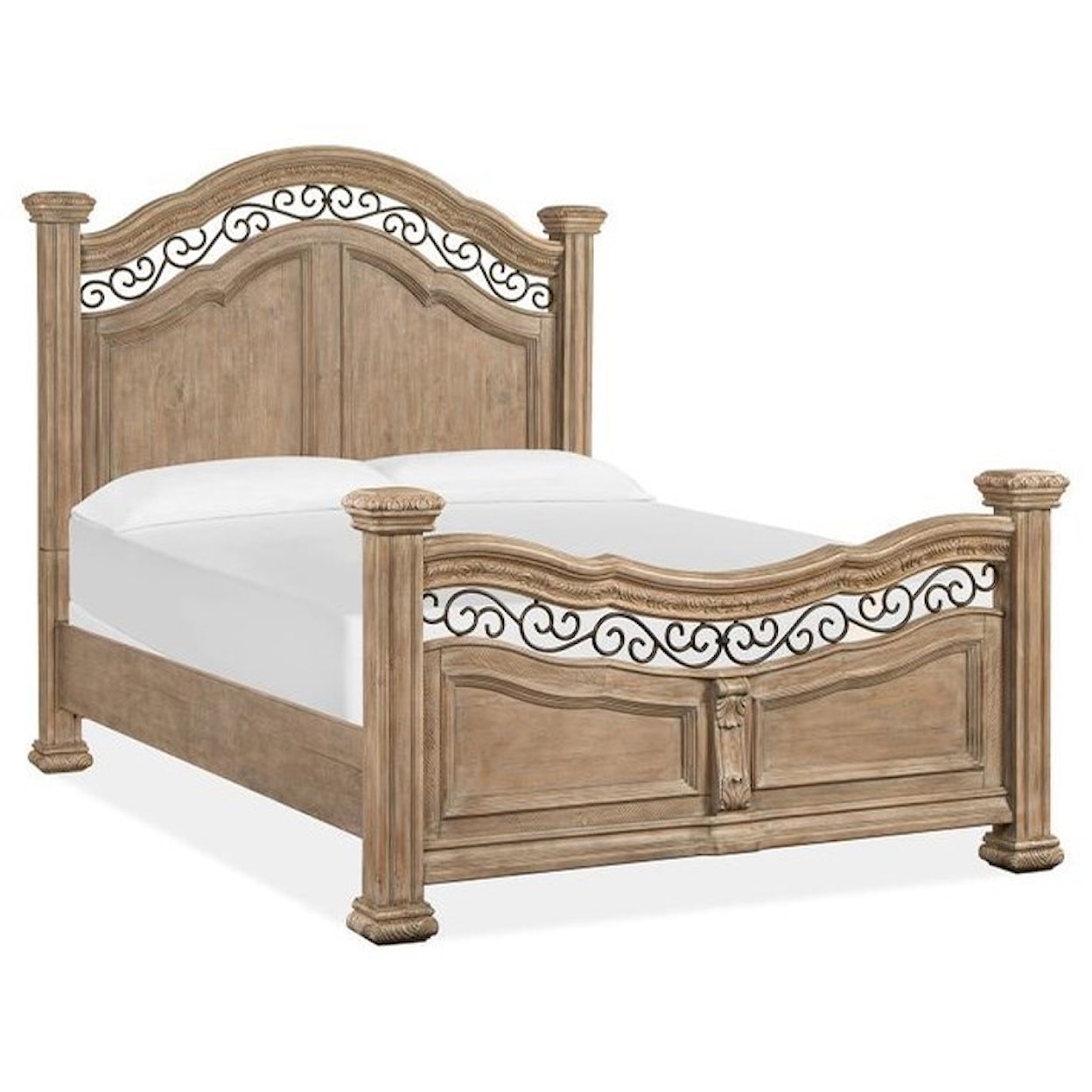 Magnussen Home Marisol Bedroom Queen Poster Bed