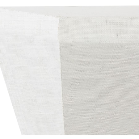 Raffia Bracket - White