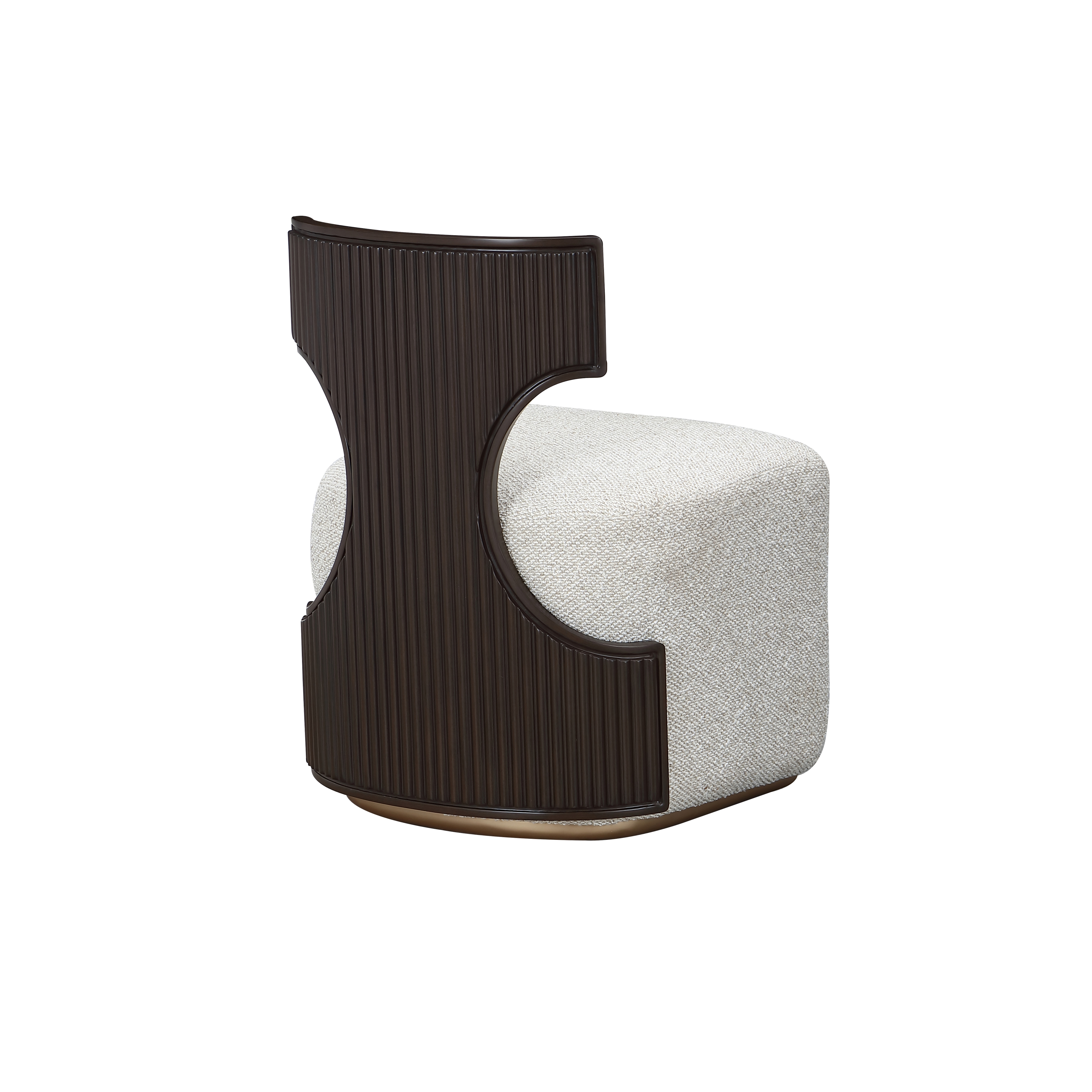 Michael Amini West Kensington Upholstered Vanity Chair