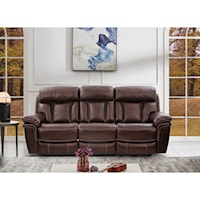 Reclining Sofa with Pillow Arms