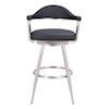 Zuo Vagur Collection Swivel Barstool