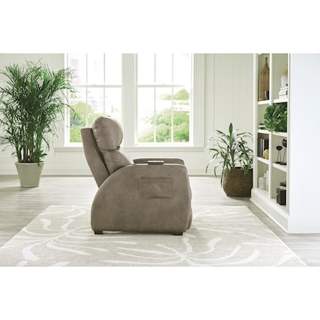 Astra 59 Fabric Chair Bed, Created for Macy's - Dawson Brindle Brown