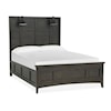 Magnussen Home Westley Falls Bedroom Queen Lamp Panel Bed