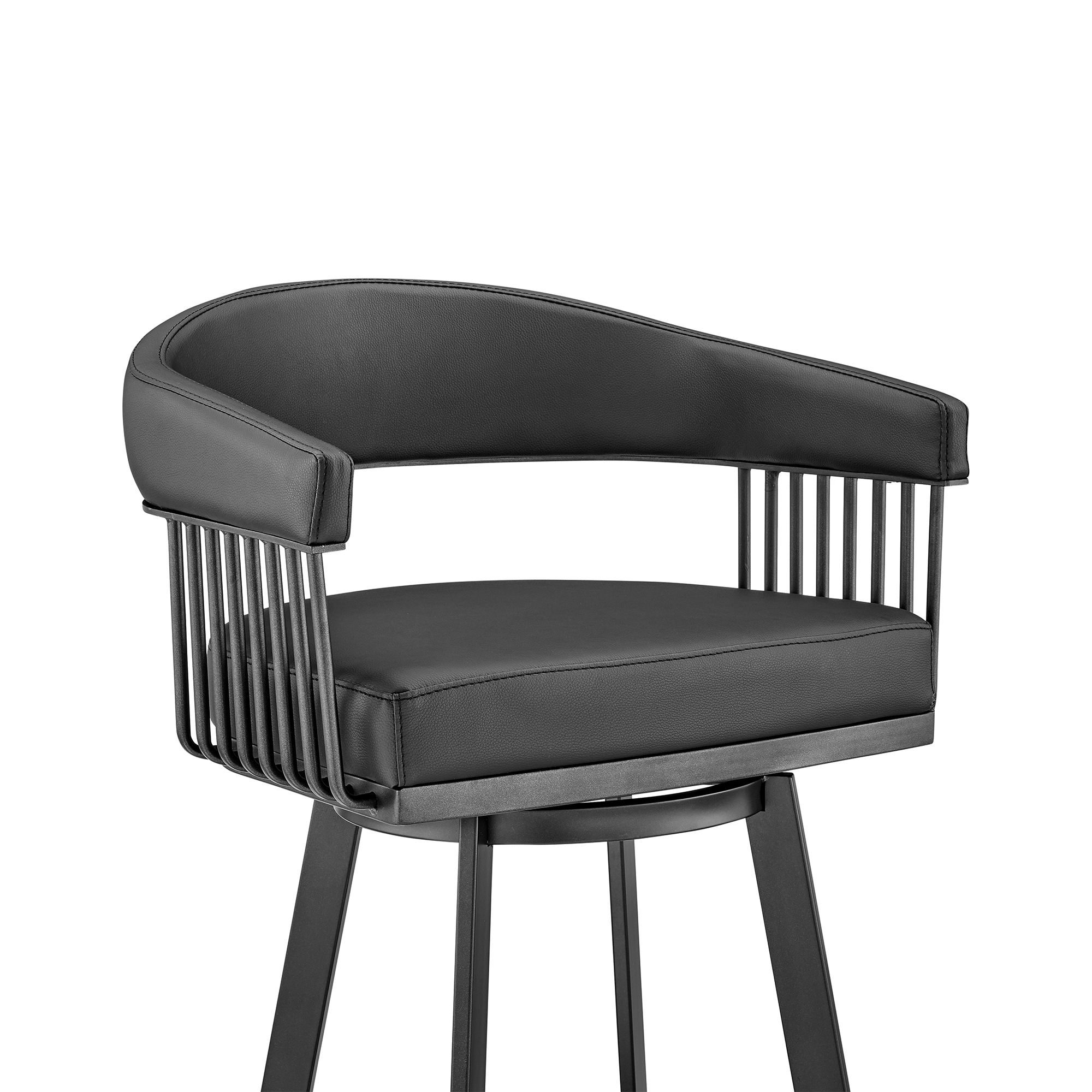 Armen Living Chelsea Swivel Bar Stool