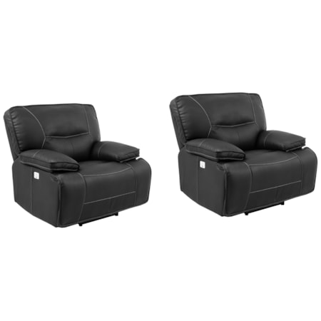 Wall Hugger Power Recliner (Set of 2)