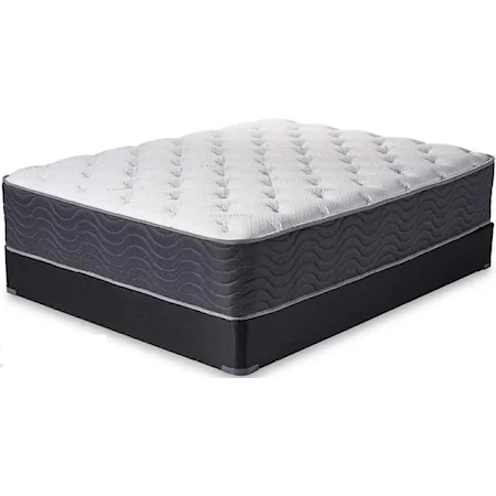 King Wrapped Coil Cushion Firm Tight Top Mattress