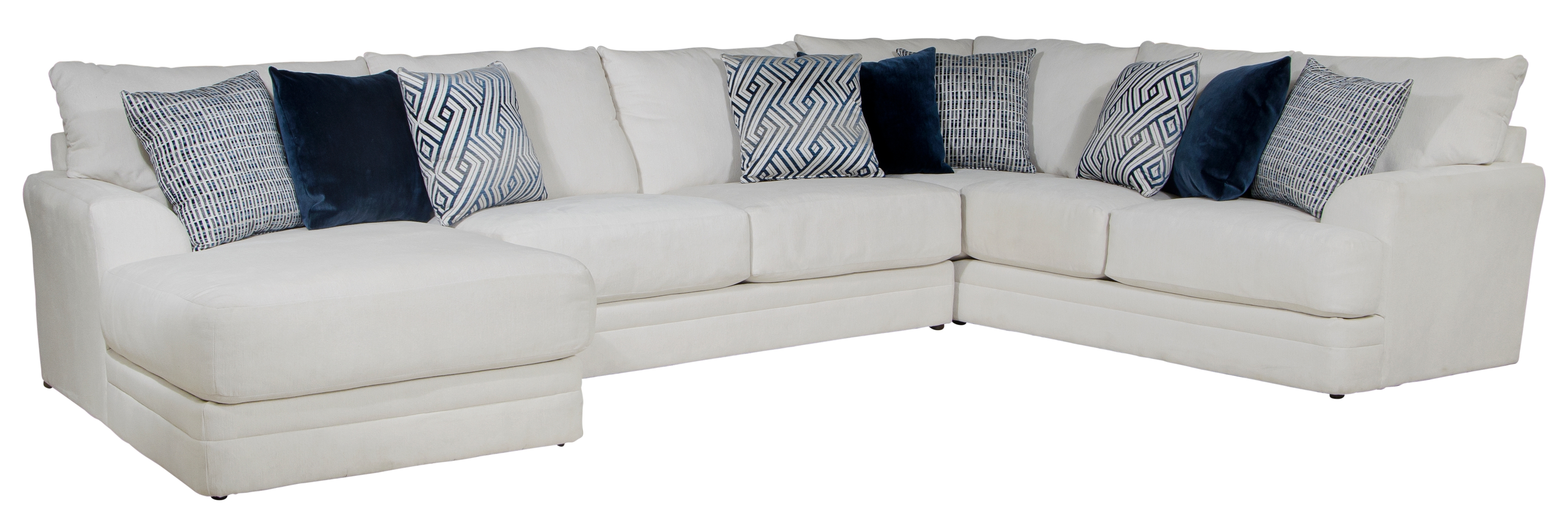 3-Piece Sectional Sofa with Chaise