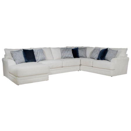 3-Piece Sectional Sofa with Chaise