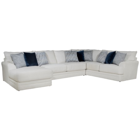 3-Piece Sectional Sofa with Chaise