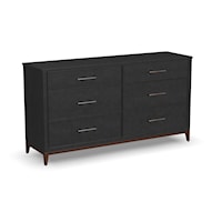Transitional Dresser with Soft-Close Drawers