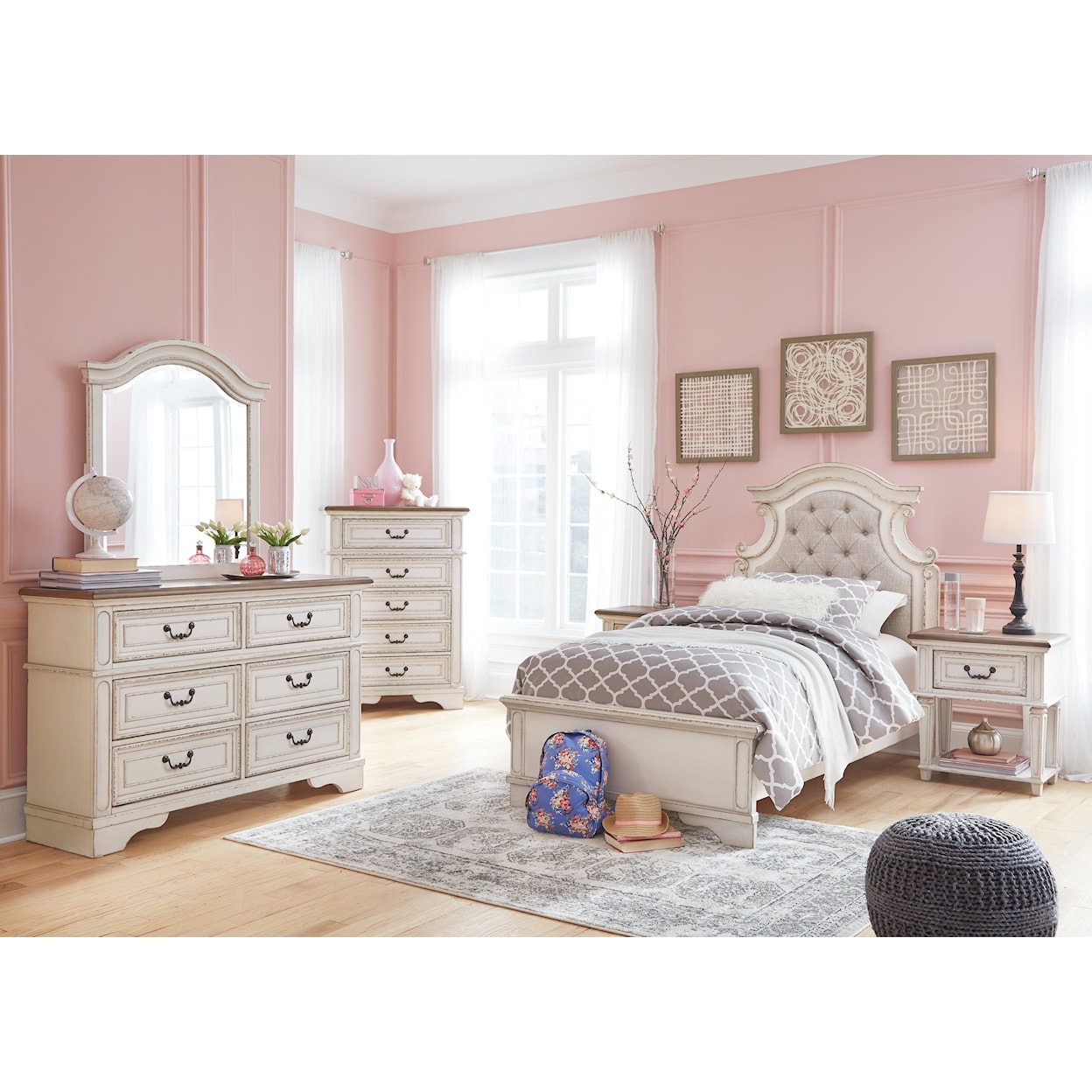 Michael Alan Select Realyn Dresser and Mirror