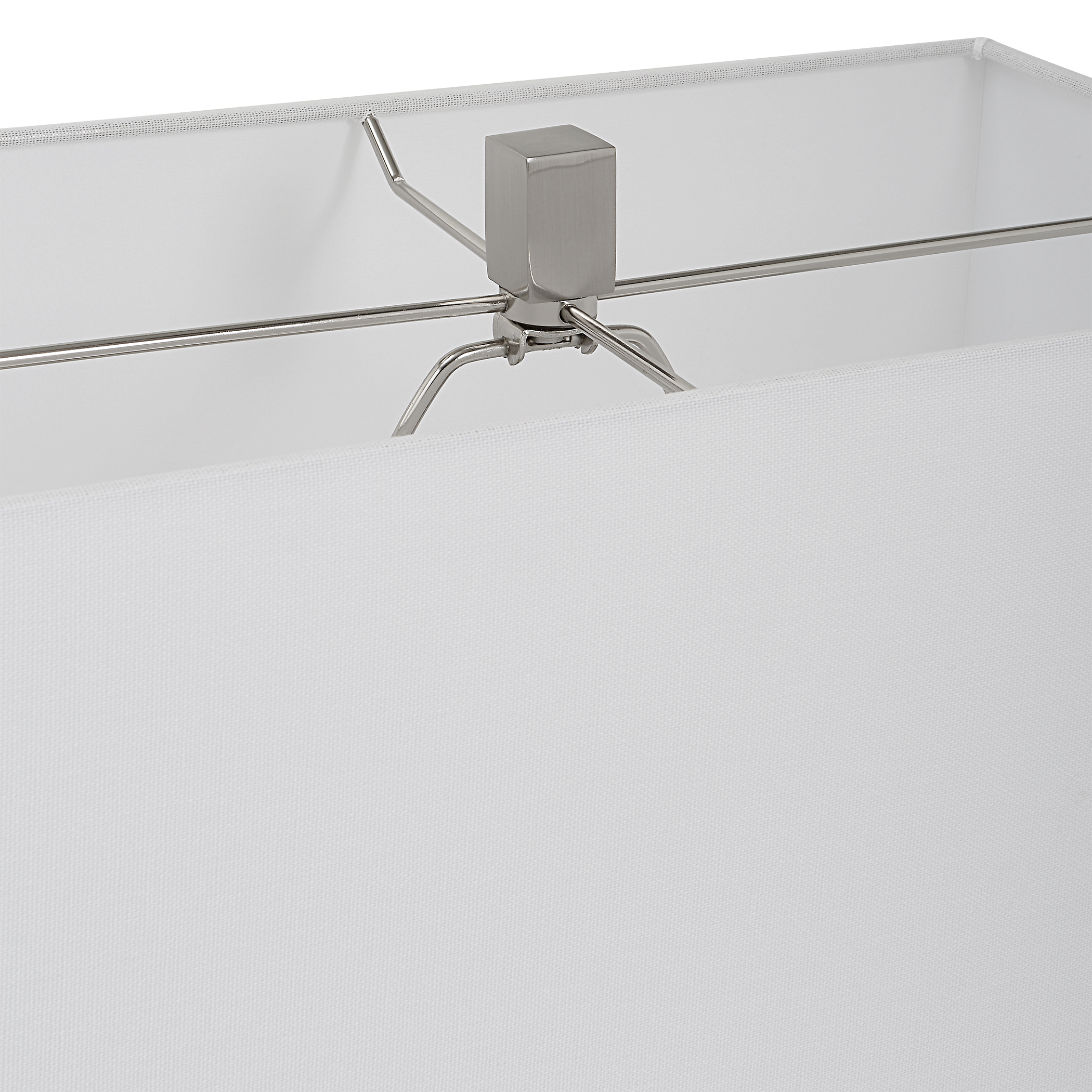 Uttermost Pillar Pillar White Marble Table Lamp