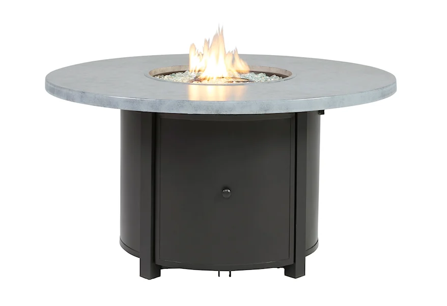 Coulee Mills Fire Pit Table by Signature Design by Ashley at Zak's Home Outlet