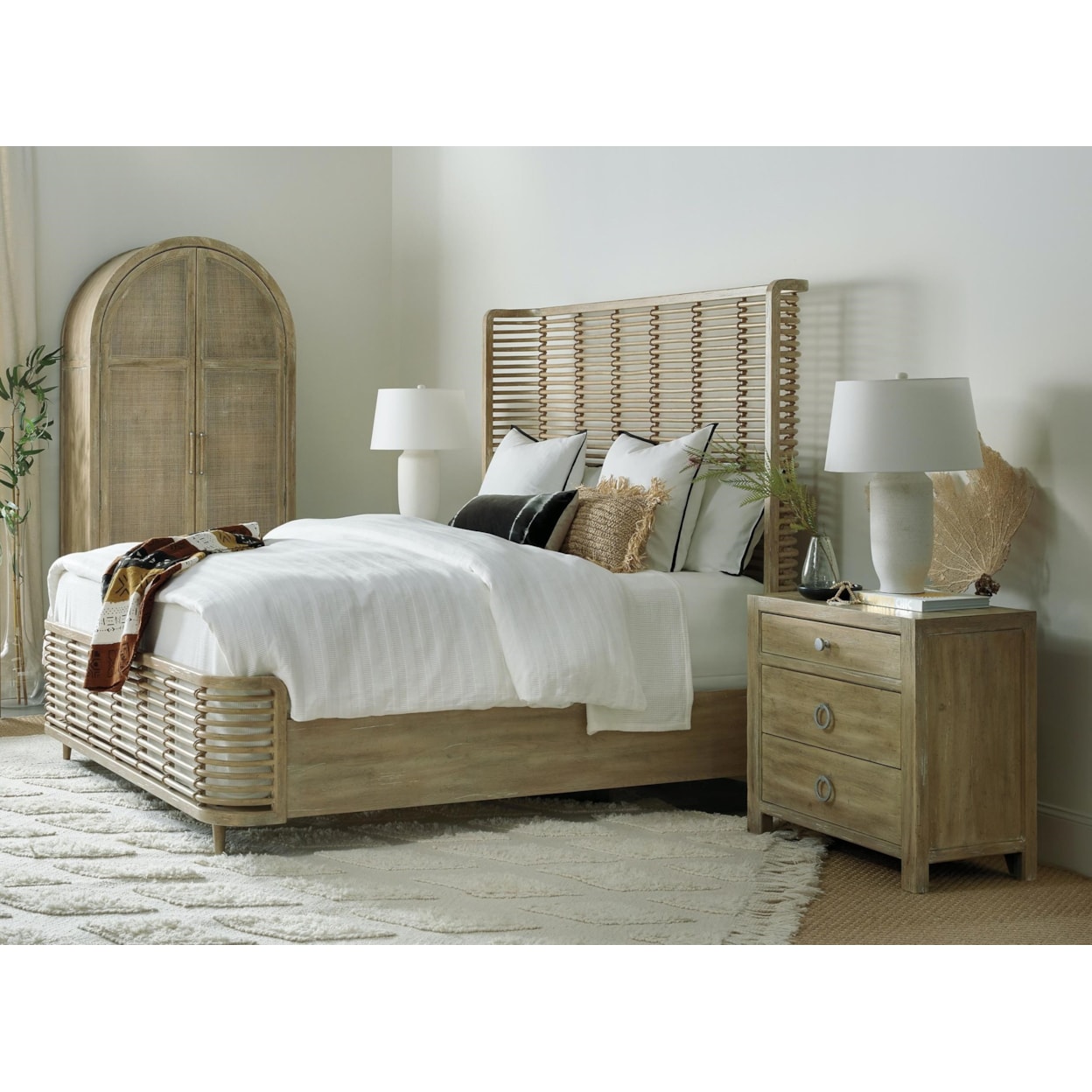 Hooker Furniture Surfrider 3-Piece Queen Bedroom Set