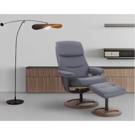 Reclining Chair & Ottoman Set
