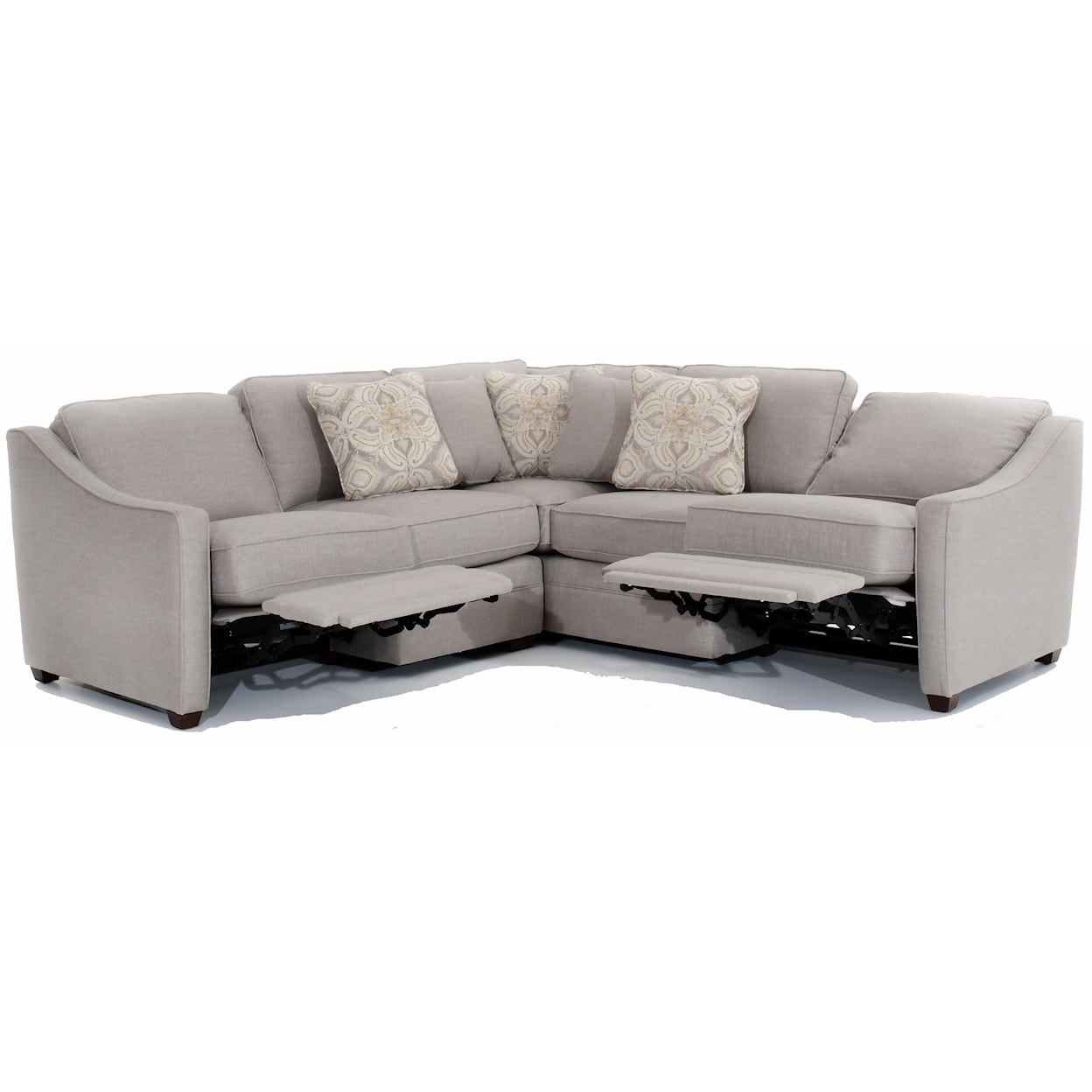 Craftmaster F9 Series Custom 2 Pc Sectional w/ Recliners