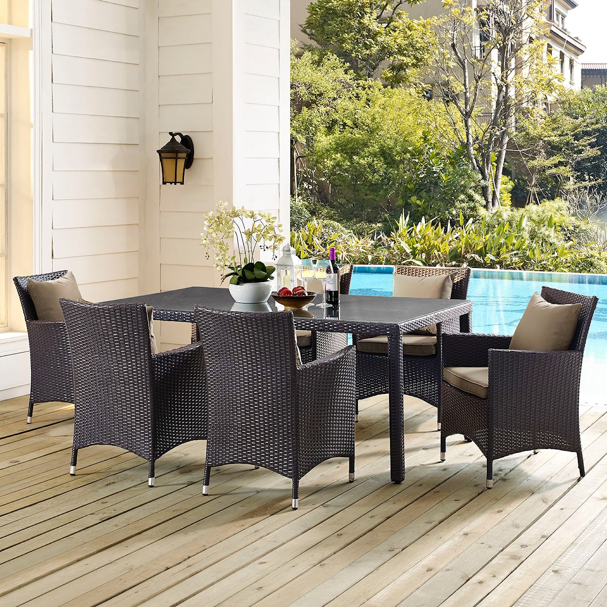 Modway Convene 70" Outdoor Dining Table