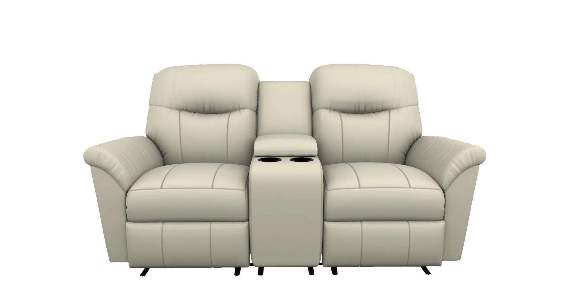 Best Home Furnishings Caitlin L420CC7 75507L Casual Rocking Reclining Loveseat with Cupholder