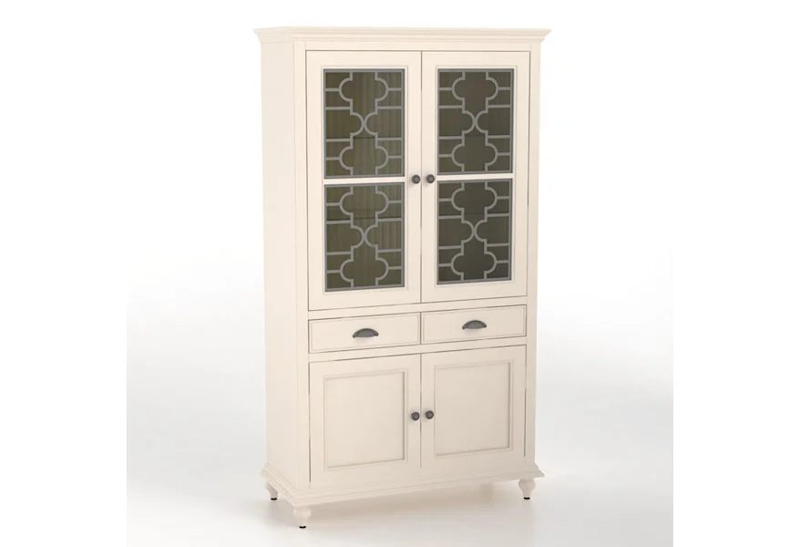 Farmhouse Customizable Buffet/Display Cabinet by Canadel at Esprit Decor Home Furnishings