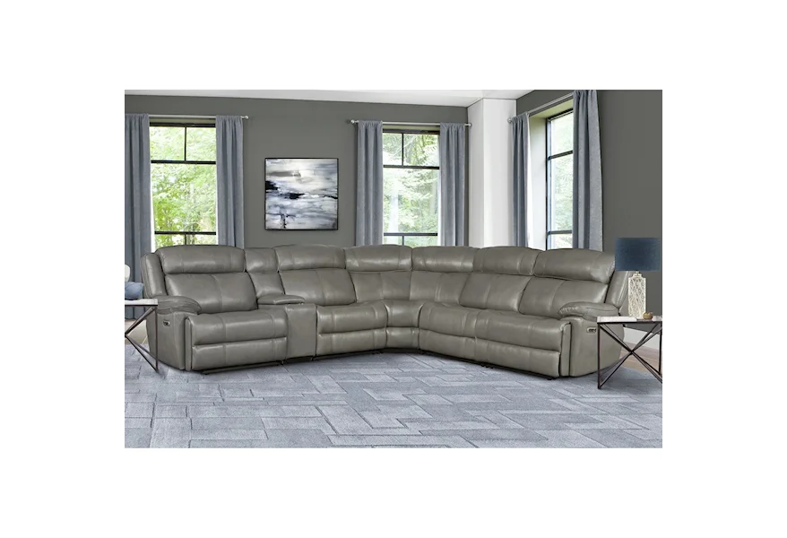Eclipse Power Reclining Sectional by Parker Living at Suburban Furniture
