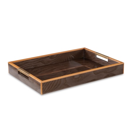 Grey Burl Tray