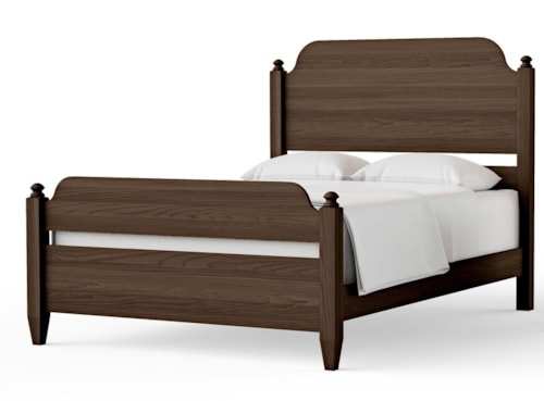 Transitional Queen Poster Bed