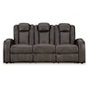 Signature Design by Ashley Fyne-Dyme Power Reclining Sofa