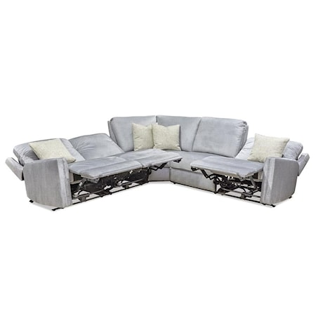 5-Piece Power Reclining Sectional Sofa