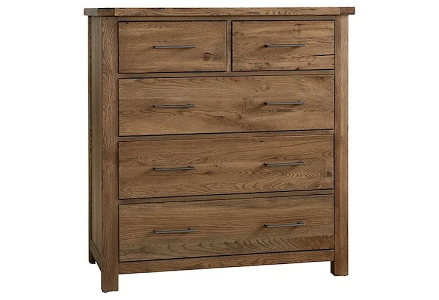 Dovetail - 751 5-Drawer Standing Dresser by Vaughan Bassett at Esprit Decor Home Furnishings