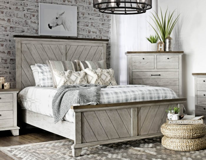 Steve Silver Bear Creek 9-Drawer Dresser & Mirror