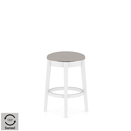 Customizable Swivel Counter Stool