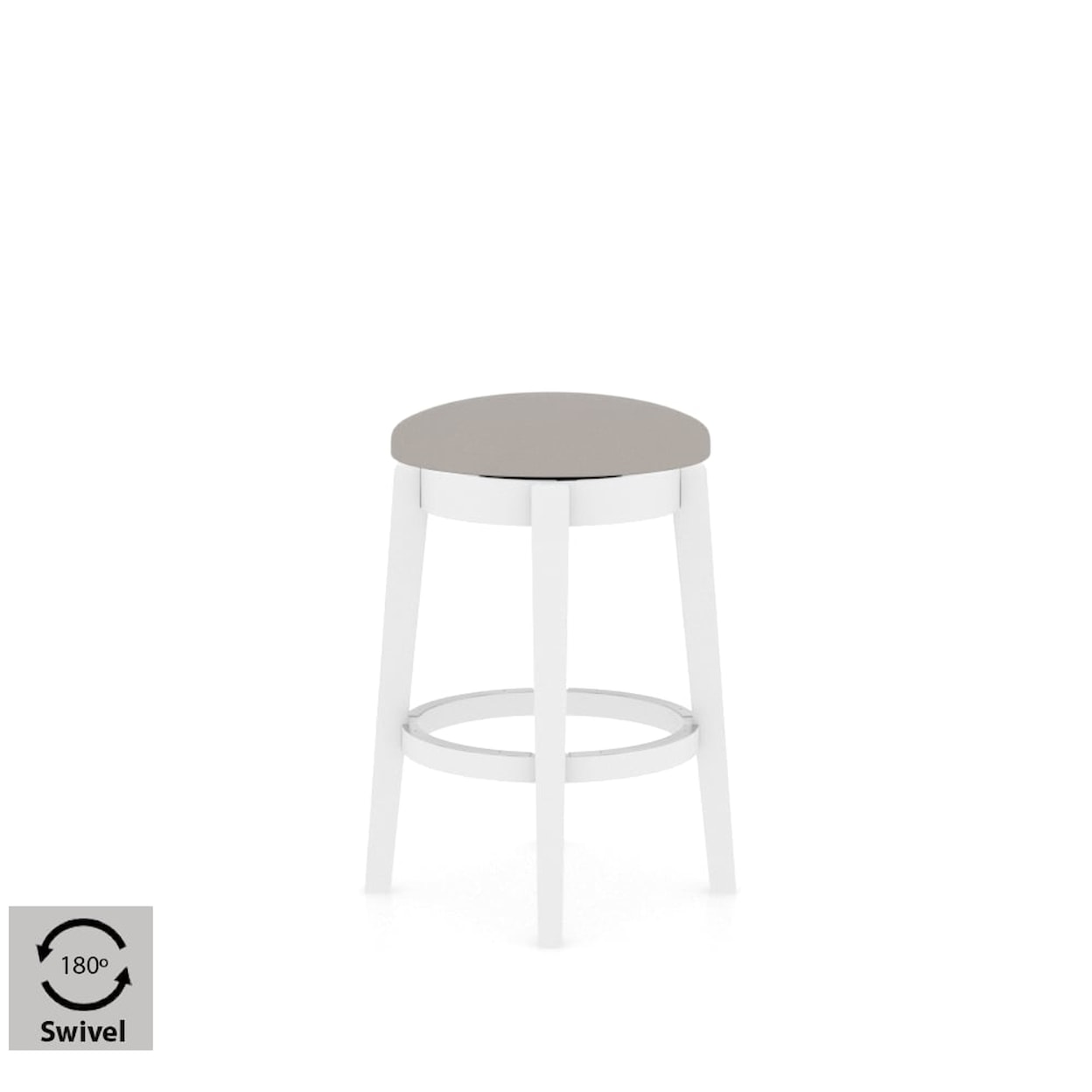 Canadel Gourmet. Customizable 26" Swivel Stool