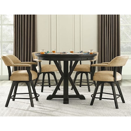 6-Piece Game Dining Set