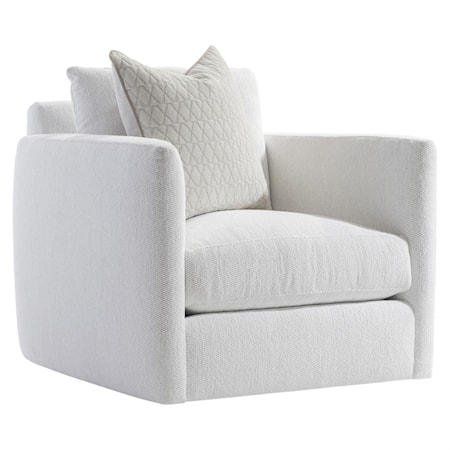 Rory Fabric Swivel Chair