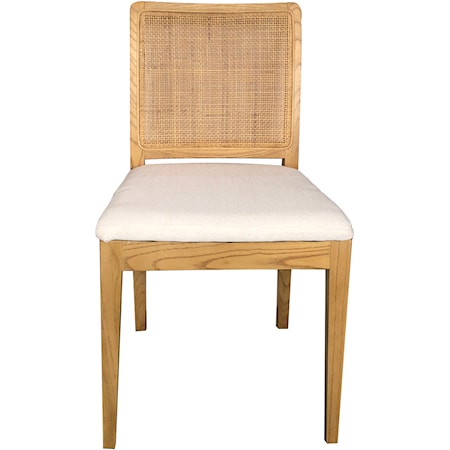 Rattan Back Dining Chair 