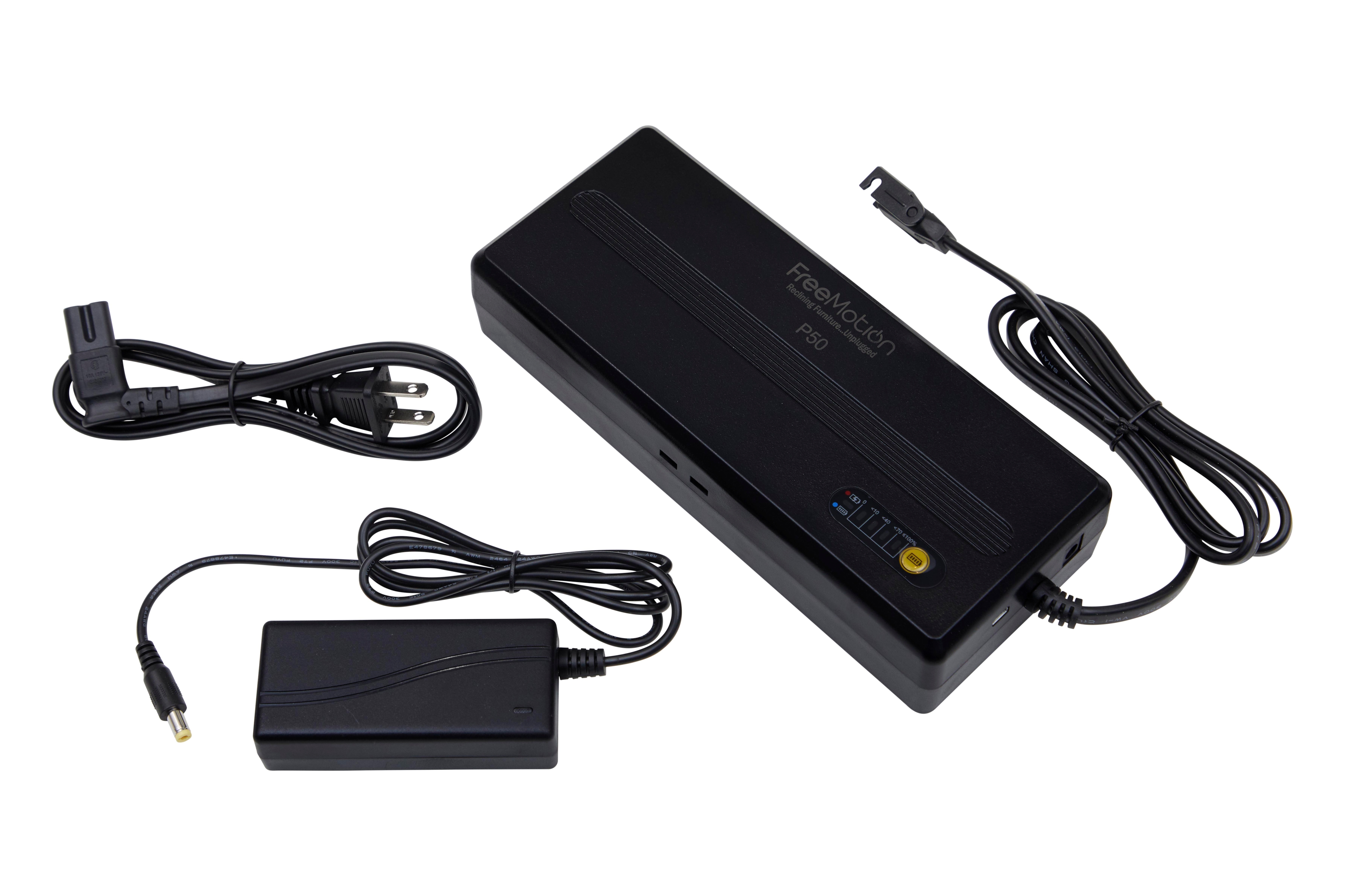 Parker Living Freemotion 5000mAh Battery, Bracket and Y2 cable