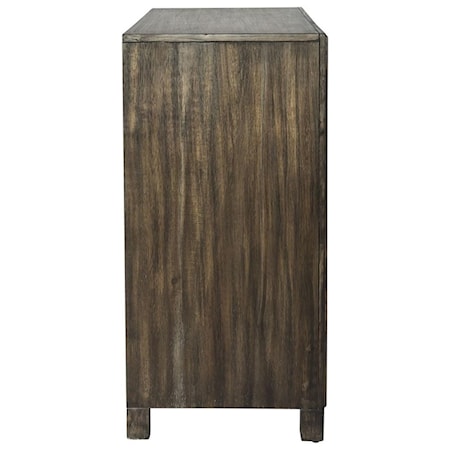 2-Door Wine Accent Cabinet