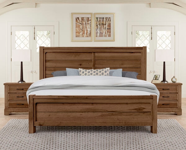 Artisan & Post Cool Rustic King Plank Bed