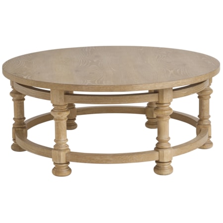 Hollister Round Cocktail Table