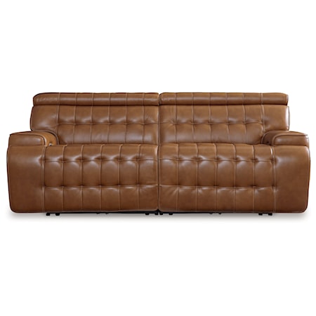 2-Piece Power Reclining Sectional Loveseat